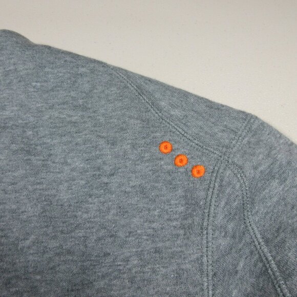 Jordan mens heathered gray Argyle lined crew sweater XL 397341 091 - Picture 12 of 15